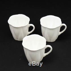18-piece Set of Vintage Shelley China Dainty White Coffee Tea Service #272101