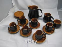 19 Vintage Prinknash Ceramic Dinnerware Tea Coffee Set England