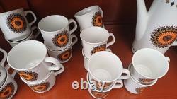 1960's/70's Meakin'Inca' Tea/Coffee Set Ideal addition to vintage collection