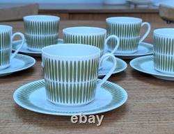 1960s Vintage Seltmann Weiden Bavaria Coffee Set of 6