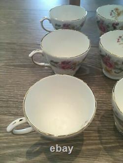 21 Piece (6 Place Setting)'Duchess Memories' Fine Bone China Tea Set