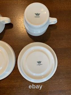 3 Vintage Rosenthal Thomas Of Germany TC100 Coffee Cup and Saucer Sets Porcelain