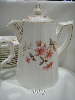 31 pcs Delicate Vintage Tea / coffee set Various pink flowers 9200 GB Clyde