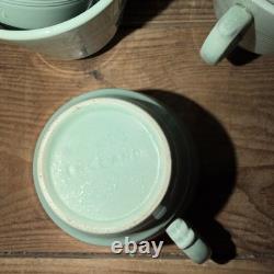 33 Woods Ware Vintage Beryl Mint Green Coffee Cups And Saucers