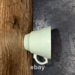 33 Woods Ware Vintage Beryl Mint Green Coffee Cups And Saucers