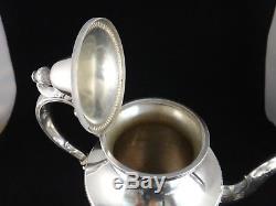 3pc. Vintage Sterling Tea /Coffee Set. M. Fred Hirsch Co. Early 20th cent. 10