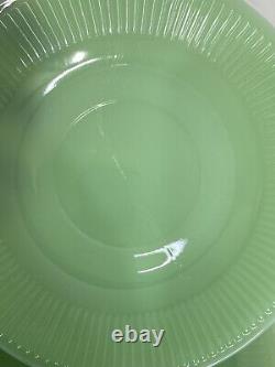 4 Sets Vintage Fire-King JANE RAY Jadeite Green Glass Coffee or Tea Cups Saucers