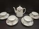 4x Minton Ancestral Cup & Saucer Coffee Set Coffee Pot