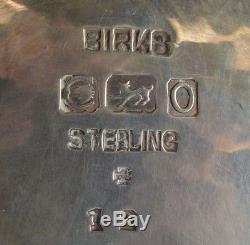 5-pc Birks Canada Vintage Sterling Silver Sugar Creamer Coffee / Tea Set 74 Oz