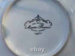 6 x Vintage Maria Theresa Bavaria Germany Porcelain Demitasse Tea Or Coffee Set