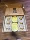 6 X Vintage Tea Cups John Tams Made In England Coffee Cup Set Clyde Yellow