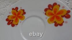 70s pattern Vintage Coffee Tea Set Bavaria Seltmann Weiden bundle of 24