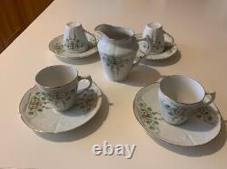 A 12 Pieces Coffee Set, Vintage, From France