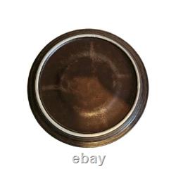 A Vintage Arabia Finland Ruska Ulla Procope Coffee Set with Six Cup and Saucers