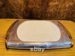 A Vintage Five-Piece Picquot Ware Tea & Coffee Set Wooden Handles 1950's
