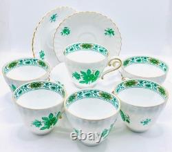 AK Kaiser W. Germany Coffee Set for 6 / Pat. Schönbrunn / + Extra / Vintage VGC