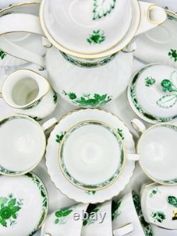 AK Kaiser W. Germany Coffee Set for 6 / Pat. Schönbrunn / + Extra / Vintage VGC