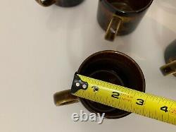 ARABIA Coffee Cup Mug Espresso Vintage China Made in Finland RARE Set of (6) New