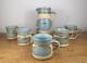 Alan Brough, Newlyn Studio Vintage Pottery Coffee Set C1980, St Ives/leach Link
