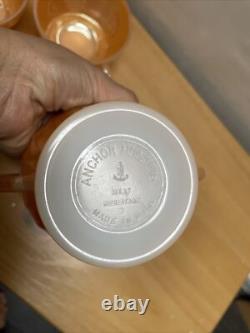 Anchor Hocking Vintage Coffee Set