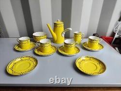 Antique 13 Piece Allertons'Esher' Old English Bone China #3685 Part Coffee Set