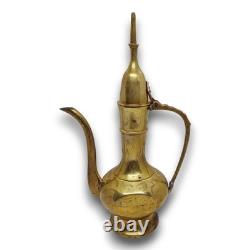 Antique Arabic Coffee and Tea pot and Cups Set, Vintage Middle Eastern Coffee Set