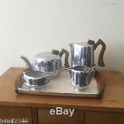 Antique / Retro / Vintage Picquot Ware Tea set / Coffee set including tray