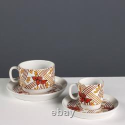 Antique Tea and Coffee Set Franco Pozzi Gallarate for Vestor Vintage Original