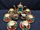 Antique Vintage Coffee Set Western Germany Fine China /bavaria Foreign
