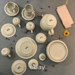 Arabia Finland Airisto tea or coffee set design Inkeri Leivo vintage pottery