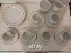 Arabia Roxana Finland Vintage Coffee Set For 6 people