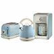 Ariete Dome Kettle, 2 Slice Toaster And Filter Coffee Machine Set, Vintage Blue