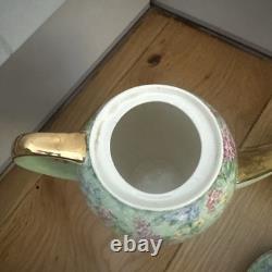 Art Deco 1930s Empire Ware LILAC TIME Coffee Set (13 pieces) Chintz Demitasse