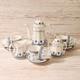 Artil Vintage Bone China Femitasse Tea/coffee Espresso Set 70s Service
