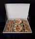 Aynsley -boxed Set Of 6 Orchard Gold Vintage Coffee Cups & Saucers By M. Aynsley
