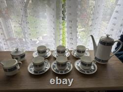 Aynsley Rembrandt Coffee Set 6 Person Great Condition Vintage