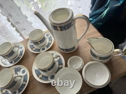 Aynsley Rembrandt Coffee Set 6 Person Great Condition Vintage
