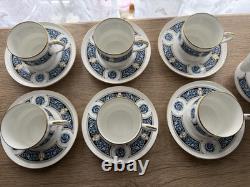 Aynsley Rembrandt Coffee Set 6 Person Great Condition Vintage