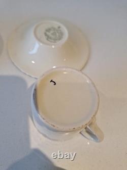 Beautiful Rare Vintage Art Deco Burleigh Ware Zenith Coffee Set Immaculate