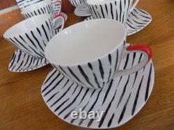 Beautiful Vintage Midwinter Jessie Tait Zambesi Coffee Set x 5