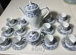 Beautiful Vintage Noritake Coffee Set 2604 Arcadia Japan