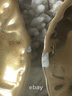 Beautiful Vintage Tea/Coffee Set Bondware Fine China Foreign Best Porcelain Gold