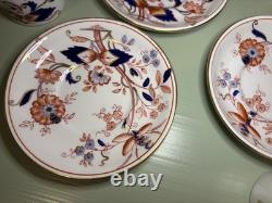 Booths Fresian Vintage China Coffee Pot & Set of 6 Espresso Cups & Saucers