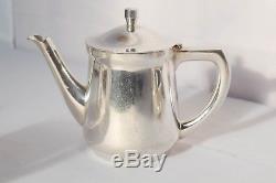 British Army Military Vintage Silver Plated Tea Set Coffee
