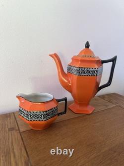 Bursley Ltd'Elizabethan' Coffee Set Vintage English China