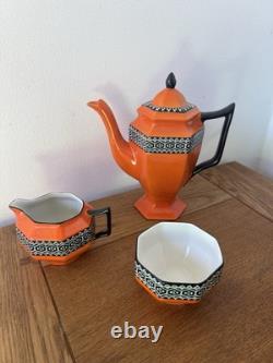 Bursley Ltd'Elizabethan' Coffee Set Vintage English China