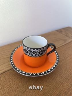 Bursley Ltd'Elizabethan' Coffee Set Vintage English China