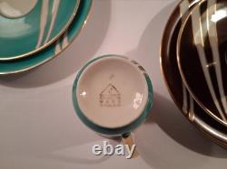 C'mielo'w Krokus Coffee Tea Set Made In Poland 1960s Vintage