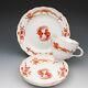 Coffee Cover (no. 5) Meissen Rich Dragon Red