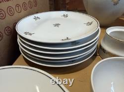 Coffee Service 6 Person Gold Decor Vintage Coffee Set